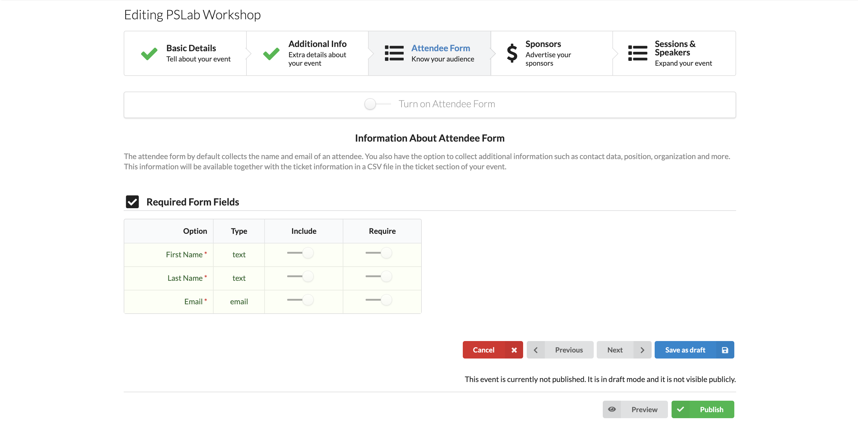 Attendee Form1