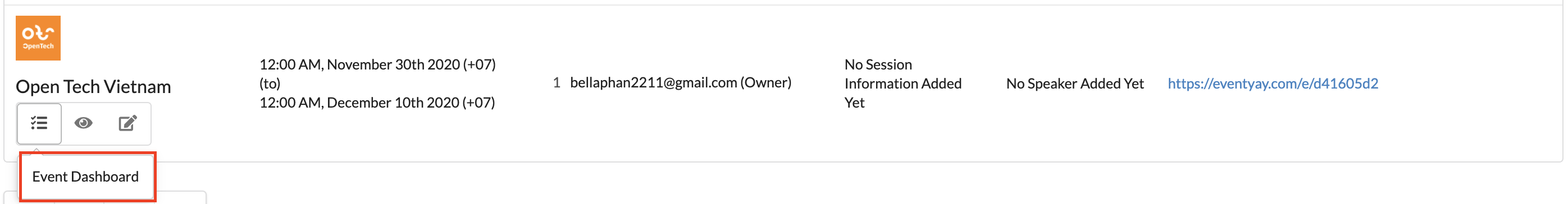 Resend confirmation email